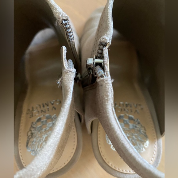 EUC Vince Camuto open toe booties - Picture 8 of 11